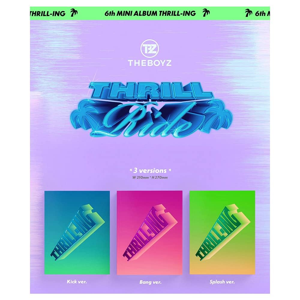 K-POP・アジア THE BOYZ thrilling THE BOYZ THRILL-ING (6th Mini Album) + Extra PhotoCards